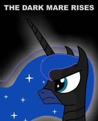 Size: 900x1110 | Tagged: safe, artist:anxiouspon, princess luna, g4, batman, batmare, dc comics, determined look, female, mare