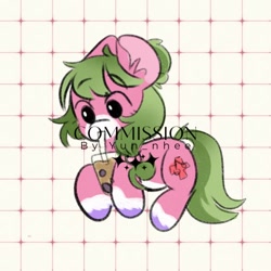 Size: 500x500 | Tagged: safe, artist:yun_nhee, oc, oc only, earth pony, pony, solo