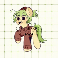 Size: 500x500 | Tagged: safe, artist:yun_nhee, oc, oc only, earth pony, pony, solo