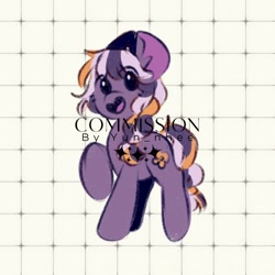 Size: 500x500 | Tagged: safe, artist:yun_nhee, oc, oc only, earth pony, pony, solo