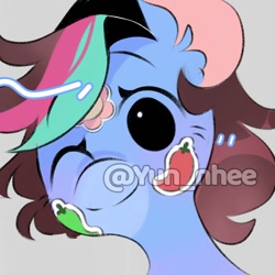 Size: 1000x1000 | Tagged: safe, artist:yun_nhee, oc, oc only, earth pony, pony, solo