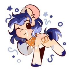 Size: 500x500 | Tagged: safe, artist:yun_nhee, oc, oc only, earth pony, pony, solo