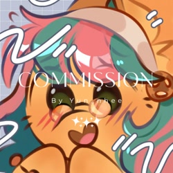 Size: 500x500 | Tagged: safe, artist:yun_nhee, oc, oc only, earth pony, pony, solo