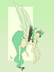 Size: 1280x1692 | Tagged: safe, artist:sallybatbridge, oc, oc only, pegasus, pony, pegasus oc, simple background