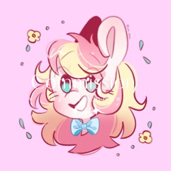 Size: 500x500 | Tagged: safe, artist:yun_nhee, oc, oc only, earth pony, pony, solo