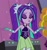 Size: 874x925 | Tagged: safe, screencap, aria blaze, human, equestria girls, g4, my little pony equestria girls: rainbow rocks, bare shoulders, clothes, dress, female, sleeveless, solo