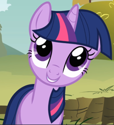 Size: 786x863 | Tagged: safe, screencap, twilight sparkle, pony, unicorn, feeling pinkie keen, g4, season 1, cropped, cute, female, mare, smiling, solo, twiabetes, unicorn twilight