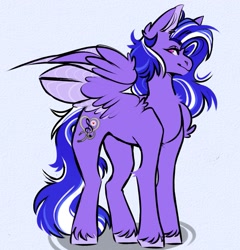 Size: 877x912 | Tagged: safe, artist:dejji_vuu, oc, oc only, oc:skypaw, pegasus, pony, solo