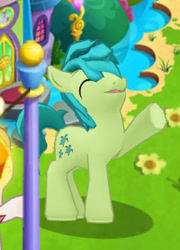 Size: 220x305 | Tagged: safe, gameloft, screencap, sandbar, earth pony, pony, g4, my little pony: magic princess