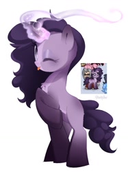 Size: 1067x1430 | Tagged: safe, artist:inkp0ne, oc, oc only, pony, unicorn, simple background, solo, white background