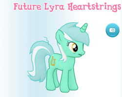 Size: 434x344 | Tagged: safe, gameloft, screencap, lyra heartstrings, pony, g4, my little pony: magic princess, older lyra heartstrings