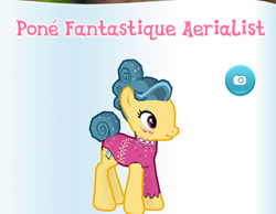 Size: 445x346 | Tagged: safe, gameloft, screencap, trapeze star, pony, g4, my little pony: magic princess