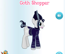 Size: 425x357 | Tagged: safe, gameloft, screencap, snow hope, earth pony, pony, g4, my little pony: magic princess, male, solo, stallion