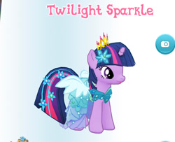 Size: 431x350 | Tagged: safe, gameloft, screencap, twilight sparkle, pony, g4, my little pony: magic princess