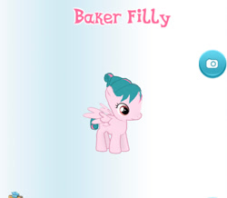 Size: 404x353 | Tagged: safe, gameloft, screencap, tulip swirl, pony, g4, my little pony: magic princess