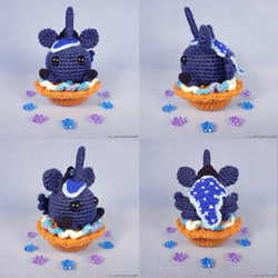 Size: 1000x1000 | Tagged: safe, artist:facja, princess luna, alicorn, pony, g4, amigurumi, crochet, irl, photo, plushie