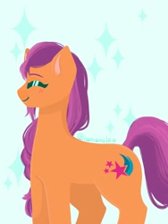 Size: 1536x2048 | Tagged: safe, artist:iamsmileo, sunny starscout, earth pony, pony, g5, solo