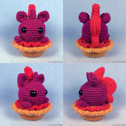 Size: 1000x1000 | Tagged: safe, artist:facja, tempest shadow, pony, unicorn, g4, amigurumi, crochet, irl, photo, plushie