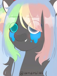 Size: 1536x2048 | Tagged: safe, artist:iamsmileo, oc, oc only, earth pony, pony, solo