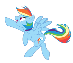 Size: 1477x1273 | Tagged: safe, artist:tersisa, rainbow dash, pegasus, pony, g4, badass, female, flying, mare, open mouth, raised hoof, simple background, solo, transparent background, wings