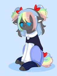 Size: 1536x2048 | Tagged: safe, artist:iamsmileo, oc, oc only, earth pony, pony, solo