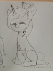 Size: 1536x2048 | Tagged: safe, artist:iamsmileo, oc, oc only, pony, unicorn, solo, traditional art