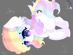 Size: 1024x768 | Tagged: safe, artist:magicangelstarartist, oc, oc only, pegasus, pony, female, mare, request, sideways image, simple background, solo