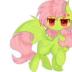 Size: 894x894 | Tagged: safe, artist:magicangelstarartist, oc, oc only, bat pony, pony, angry, baka, female, mare, simple background, solo, stare, transparent background