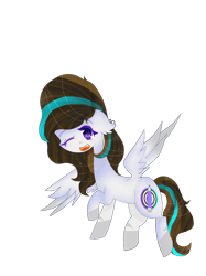 Size: 1024x1366 | Tagged: safe, artist:magicangelstarartist, oc, oc only, pegasus, pony, female, flying, mare, multicolored hair, simple background, solo, transparent background