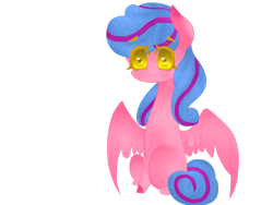 Size: 1024x768 | Tagged: safe, artist:magicangelstarartist, oc, oc only, pegasus, pony, female, mare, multicolored hair, simple background, solo, transparent background