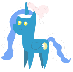 Size: 1001x993 | Tagged: safe, artist:supahdonarudo, oc, oc only, oc:fleurbelle, alicorn, pony, bow, pointy ponies, simple background, solo, style emulation, transparent background