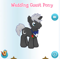 Size: 424x413 | Tagged: safe, gameloft, screencap, dark moon, graphite, pony, g4, my little pony: magic princess