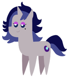 Size: 812x945 | Tagged: safe, artist:supahdonarudo, oc, oc only, oc:moonlit silver, pony, unicorn, beauty mark, makeup, simple background, transparent background