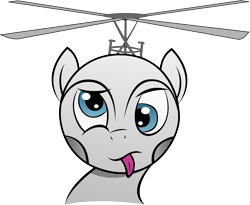 Size: 2082x1709 | Tagged: artist needed, safe, oc, oc only, helipony, original species, plane pony, blue eyes, derp, faic, helicopter, helicopter pony, looking at you, male, plane, simple background, solo, tongue out, transparent background