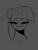 Size: 1127x1480 | Tagged: safe, artist:ponconcarnal, twilight sparkle, pony, unicorn, g4, bust, monochrome, sketch, smiling, solo
