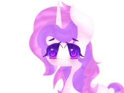 Size: 1024x768 | Tagged: safe, artist:magicangelstarartist, oc, pony, unicorn, female, halfbody, heart, heart eyes, looking at you, mare, simple background, solo, transparent background, wingding eyes