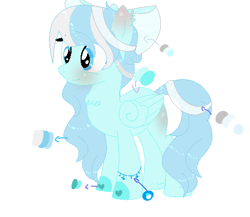Size: 465x403 | Tagged: safe, artist:magicangelstarartist, oc, oc only, pegasus, pony, adoptable, clothes, female, mare, multicolored hair, simple background, solo