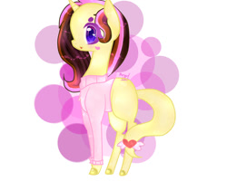 Size: 999x800 | Tagged: safe, artist:magicangelstarartist, oc, oc only, pony, unicorn, clothes, female, gift art, mare, simple background, solo, sweater