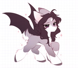 Size: 2048x1795 | Tagged: safe, artist:siwiko, oc, oc:siwiko, bat pony, pony, solo, standing