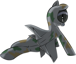 Size: 5164x4332 | Tagged: safe, oc, oc only, oc:skybreaker, original species, plane pony, pony, draw me like one of your french girls, looking at you, lying down, mig-25, mig-25 foxbat, mikoyan-gurevich mig-25, mikoyan-gurevich mig-25 foxbat, on side, plane, pose, seductive look, seductive pose, simple background, smiling, solo, sultry pose, teasing, transparent background, underhoof