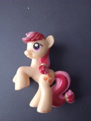 Size: 3120x4160 | Tagged: safe, photographer:hollyn, apple bumpkin, earth pony, pony, g4, apple family member, blind bag, female, mare, photo, toy