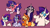 Size: 581x324 | Tagged: safe, artist:riptyde164, applejack, rarity, earth pony, pony, unicorn, g4, angry, duo, sad, smiling