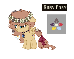 Size: 845x676 | Tagged: safe, artist:cdv, derpibooru exclusive, oc, oc:rosy posy, pegasus, pony, female, filly, foal, reference sheet