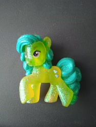 Size: 3120x4160 | Tagged: safe, photographer:hollyn, green jewel, earth pony, pony, g4, blind bag, female, mare, photo, toy