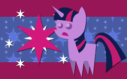 Size: 2560x1600 | Tagged: safe, artist:alicehumansacrifice0, artist:miketheuser, artist:ooklah, edit, twilight sparkle, pony, unicorn, g4, cutie mark, cutie mark background, female, mare, open mouth, pointy ponies, solo, unicorn twilight, wallpaper, wallpaper edit