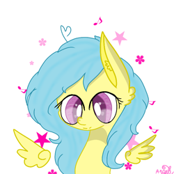 Size: 768x768 | Tagged: safe, artist:magicangelstarartist, oc, oc only, pegasus, pony, female, gift art, looking at you, mare, simple background, solo