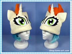 Size: 1000x750 | Tagged: safe, artist:facja, oc, pony, unicorn, craft, hat, horn, unicorn oc