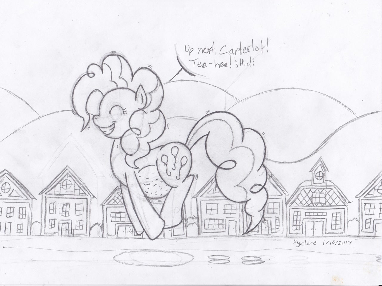 3101946 Suggestive Alternate Version Artist Xyclone Pinkie Pie