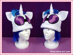 Size: 1000x750 | Tagged: safe, artist:facja, dj pon-3, vinyl scratch, pony, unicorn, g4, craft, hat