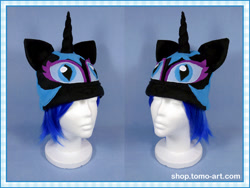 Size: 1000x750 | Tagged: safe, artist:facja, nightmare moon, g4, craft, hat